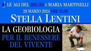 Locandina diretta YouTube geobiologia del 29/03/2024